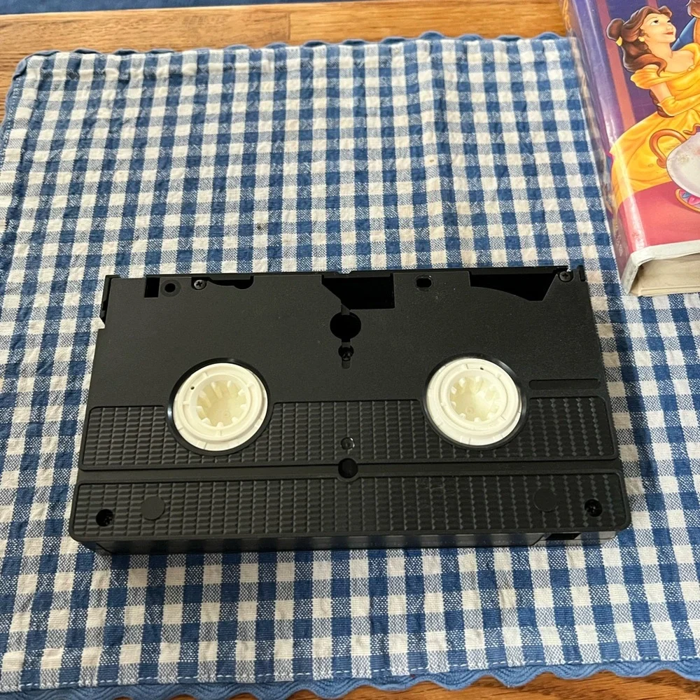 Beauty and the Beast Black Diamond #1325 (VHS,1992) Walt Disney Classic